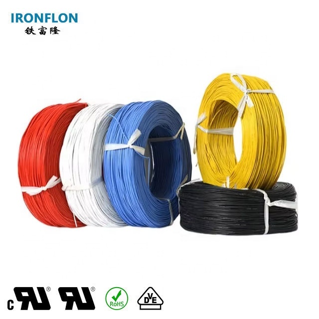UL1330 24AWG FEP Insulated 600V High Temperature Strand Nickel Fire Resistant Auto Heating Electrical Wire