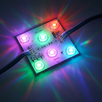 Module LED RGB super lumineux SMD 2835 pour enseignes publicitaires et boîtes lumineuses, avec logo personnalisé et éclairage en chaîne