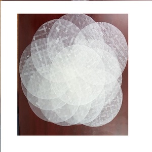 Papier de riz séché 100 % sans gluten du Vietnam, 20 cm, style comestible, saveur salée, pour rouleaux aux œufs, qualité supérieure, vente en gros pour adultes - Product Image 3