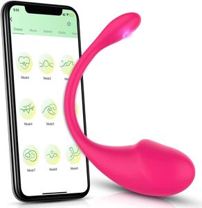 Petit requin de vente chaude pour le vibrateur sautant d'oeufs avec l'application de vibrateur polyvalent à distance sans fil APP - Product Image 1