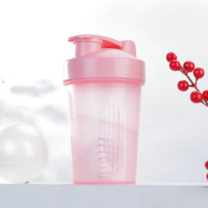 Vaso Mezclador Portátil de Plástico Transparente de 400 ml con Escala de Medición, Reutilizable, Seguro para Alimentos, para Proteínas Deportivas y Fitness, para Estudiantes - Product Image 5