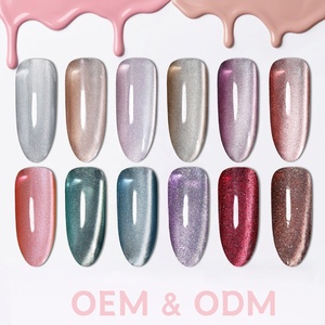 Vernis Gel UV Effet Œil de Chat Nude Multicolore OEM de Haute Qualité 15ml – Vente en Gros Longue Durée pour Salons et Usage Personnel - Product Image 1