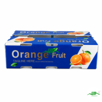 Duurzame, milieuvriendelijke, stapelbare opbergkrat van polypropyleen met holle golfstructuur voor fruit en groenten, waterdicht en UV-bestendig