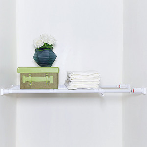 Adjustable Expandable Length Closet Storage Shelf Dividers With Plastic grid Board