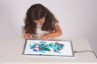 Table de jeu sensorielle éducative lumineuse pour enfants, panneau lumineux en acrylique pour enfants, table sensorielle pour l'autisme