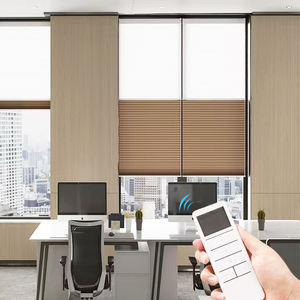 <span class=keywords><strong>Rideau</strong></span> sans fil Push Pull électrique <span class=keywords><strong>rideau</strong></span> en nid d'abeille vers le bas pare-soleil volet <span class=keywords><strong>roulant</strong></span> fenêtre - Product Image 3