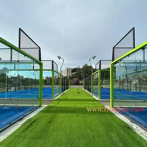 Kích thước tùy chỉnh xách tay mái chèo sân tennis bìa ngoài trời trong nhà toàn cảnh padel tòa mái