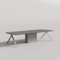 Escritorio de lujo moderno para reuniones ejecutivas, gran oferta, muebles de oficina, mesa de conferencias para el hogar, sala de estar, Hospital, extensible