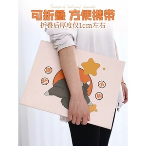 Lele Cat Disposable Litter <b>Box</b>, <b>Extra</b> <b>Large</b> Size, Foldable for Outings and Cars, Fully Open Temporary Cat Toilet - Product Image 2