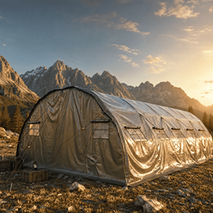 <span class=keywords><strong>Tenda</strong></span> ad Arco da <span class=keywords><strong>Campeggio</strong></span> per Esterni, Resistente al Vento, Ripstop, Quattro Stagioni, Impermeabile, Apertura Rapida, per Escursioni in Lago e Montagna - Product Image 3