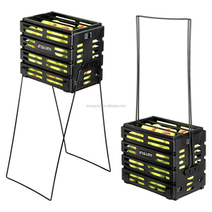 Chariot de tennis en plastique multifonctionnel de grande capacité réglable avec panier Produits de tennis - Product Image 1