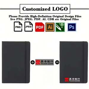 Brand Journal Sewing A5 Hardcover Leather <b>Diary</b> Thick Notebook With Embossed <b>Customized</b> Logo - Product Image 3