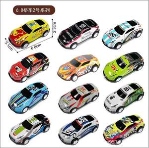 Mainan Diecast, mainan mobil logam skala Mini 6.8CM harga 258, Model truk kecil Super Sport, hadiah anak-anak - Product Image 5
