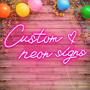 Enseigne au néon de Burger de crème glacée personnalisé d'acrylique de silicone de conception libre de Rebow Led pour la décoration de partie de publicité de signalisation de restaurant - Product Image 6