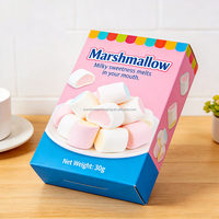 Boîte en papier personnalisée OEM pour bonbons, emballage alimentaire avec gaufrage et estampage à chaud pour confiseries
