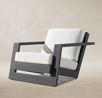 Sassanid OEM Ensemble de jardin et de patio extérieur Design italien Mobilier d'extérieur Reyes Chaise longue en aluminium