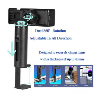 Support de téléphone portable de voyage en avion multifonctionnel en gros Support de téléphone de bureau pour étui de smartphone de 4 à 7.2 pouces convivial - Product Image 2