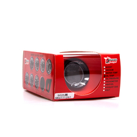 Dragon Alat Ukur Liquid Crystal 2 Inci 52 Mm Tujuh Warna 0 ~ 90*100 Mobil Tachometer Gauge
