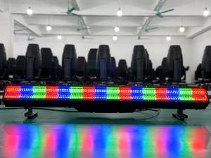 Ngoài trời dẫn ánh sáng nhấp nháy 448x0.5W RGB + 112x3W trắng không thấm nước 600W Jolt Bar DMX tường máy giặt LED Strobe Bar ánh sáng - Product Image 5
