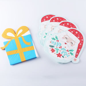 Fábrica al por mayor 100% poliéster Color sólido tejido liso servilleta de mesa para Hotel boda fiesta restaurante desechable barato - Product Image 4