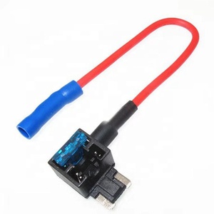 Porte-fusible étanche ATC, ensemble de connecteurs femelles automobiles avec conception à prise intermédiaire pour systèmes électriques de voitures, bateaux et camping-cars - Product Image 1