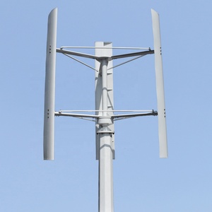 Generador Eólico de Eje Vertical de 5kw, 5000w, 96V, 120v, 220v, 380v, Baja Velocidad, para Uso Doméstico - Product Image 1