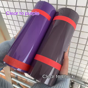 <span class=keywords><strong>Film</strong></span> <span class=keywords><strong>de</strong></span> Protection <span class=keywords><strong>de</strong></span> Phare Photochromique PPF TPU Noir Clair à Blanc Violet Changement <span class=keywords><strong>de</strong></span> Couleur Fumée Nuances <span class=keywords><strong>de</strong></span> Fumée Noir et Blanc - Product Image 5