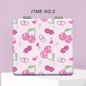 Specchio Cosmetico Portatile Mini in Acciaio Inox a Doppia Faccia, Vendita Diretta dalla Fabbrica, Personalizzabile con Logo e Motivo - Product Image 3