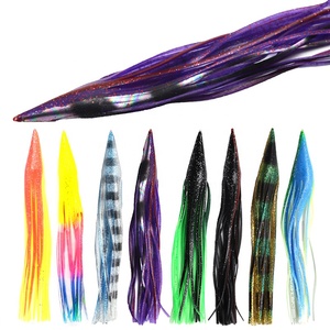 Gonne di calamaro gonne di polpo esche da traina in acqua salata esche da pesca in plastica morbida esche da pesca lucciole di polpo esche esche di calamaro gonna <span class=keywords><strong>esca</strong></span> <span class=keywords><strong>per</strong></span> branzino - Product Image 1