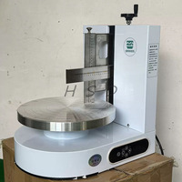 Machine à lisser les gâteaux électrique commerciale pour boulangerie, idéale pour le polissage et le glaçage des gâteaux d'anniversaire