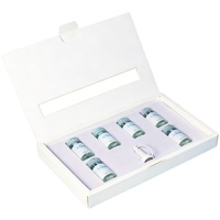 Boîtes d'emballage rigides de haute qualité en carton personnalisées OEM pour flacons de peptides de 3 ml, ampoules de sérum pour soins de la peau, pour flacons de peptides de 3 ml et 10 ml