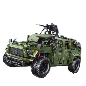 T4015 Warrior Off-Road Vehicle 1:8 ABS Plastic Construction Toy <b>Building</b> <b>Block</b> <b>Set</b> for Boys Birthday Gift - Product Image 1
