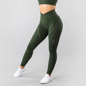 Prezzo di fabbrica OEM trasporto veloce giornale 80 nylon 20 spandex fantasia camo leggings per le donne - Product Image 1