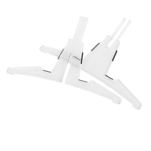 Soporte para <span class=keywords><strong>clarinete</strong></span> <span class=keywords><strong>de</strong></span> 4 patas, plástico ABS, soporte desmontable para <span class=keywords><strong>clarinete</strong></span> cruzado, soporte portátil para flauta larga, transparente - Product Image 5