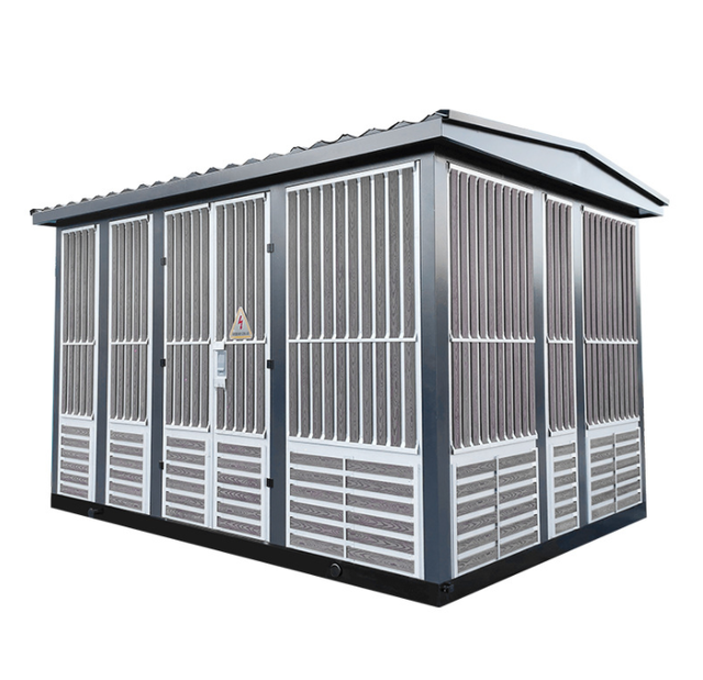 Outdoor Electrical Equipment High Medium Voltage Complete Transformer Solar Substation for Power Distribution Equipment