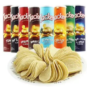 Vente en gros Malaisie Jacker Chips de pommes de terre exotiques de haute qualité 100g/160g