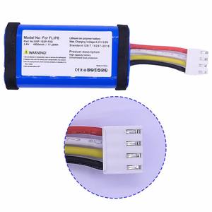 Pila Pila GSP-1S2P-F6D แบตเตอรี่ลิเธียมสำหรับ <span class=keywords><strong>JBL</strong></span> Flip6ลำโพงบลูทูธ<span class=keywords><strong>6</strong></span>แบบฝาพับที่มีพลังสูง3.7V 4800mAh - Product Image 1