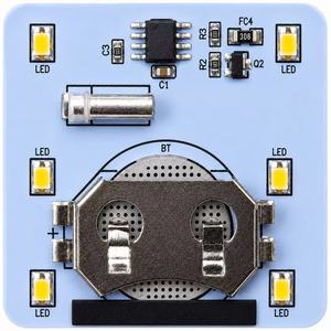 Tap Vibration <b>Sensor</b> <b>Light</b> <b>Switch</b> PCBA Control Board LED Strip Lamp Controller for Hotel Room Office Display OEM ODM - Product Image 3