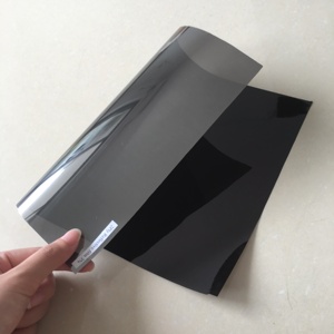 Phim Nhuộm Màu Cửa Sổ Ô Tô Điều Khiển Năng Lượng Mặt Trời Bằng Bạch Kim Phản Quang Màu Đen Crôm Titan 3M BC05 Màu Bạc Màu Đen - Product Image 6