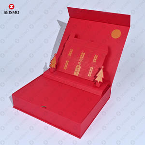 Op maat gemaakte luxe Valentijnsdag pop-up kaars parfum chocolade bonbon 3D cadeauverpakking doos gepersonaliseerd ontwerp - Product Image 3