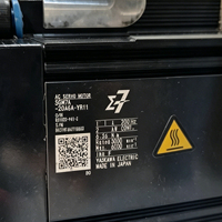 Moteur servo Yaskawa SGM7A-20A6A-YR11 2kW Sigma-7 avec frein, encodeur ABS 24 bits, axe externe robotique SGM7A-20A6A-YR11 en stock