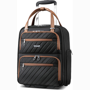 Free Sample Rolling Travel Luggage Bag with <b>Wheels</b> Lightweight Overnight Rolling Laptop Bag Trolley <b>Suitcase</b> - Product Image 1
