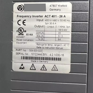 Variateurs de fréquence Bon-figlioli ACT401-26A, neufs, 100% originaux - Product Image 6