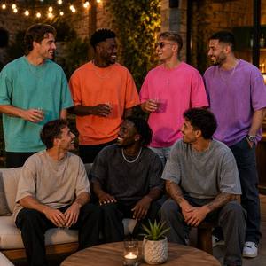 T-shirt Personalizzata Acid Wash per Testimoni dello <span class=keywords><strong>Sposo</strong></span>, Squadra del Party di Addio al Celibato, Vintage, Lavaggio Minerale, Cotone Pesante, Oversize, Coordinata per il Gruppo dello <span class=keywords><strong>Sposo</strong></span> - Product Image 1