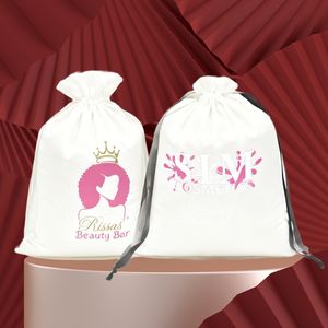 Custom Private Wig Brand Logo Printing Human Hair Extension Packaging Paper Gift Hang Tags And <b>bag</b> for Hair Bundle - Product Image 4