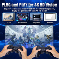 Nuevo X2 Plus 2026, Consola de Videojuegos 4K HD con 60000 Juegos, 256 GB, Control Inalámbrico Doble de 2.4 g, Consola Retro para TV, Compatible con PSP/PS1