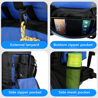 Sac à dos de randonnée multifonctionnel léger MKW8018 pour l'extérieur, 90L, idéal pour le voyage, l'alpinisme et le camping