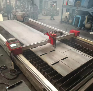 เครื่องตัดพลาสม่า CNC แบบโครงเหล็ก 4x4 สำหรับงานอุตสาหกรรม ใช้แก๊สพลาสม่า 110V 220V - Product Image 1