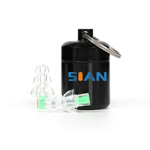 Bán buôn Trắng lễ hội kim loại Canister DJ âm nhạc Earplug Nhà cung cấp