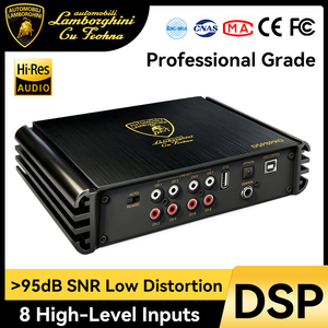 Amplificateur DSP professionnel pour <span class=keywords><strong>voiture</strong></span> LBDSP8PRO Haute puissance 2 canaux 8x40W 4 Ohm Bluetooth intégré Haute performance 9-16V - Product Image 5